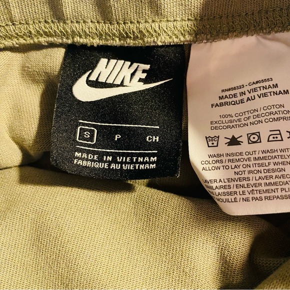 Nike Jersey Swoosh Logo Maxi Skirt Green Size Small - Picture 7 of 8